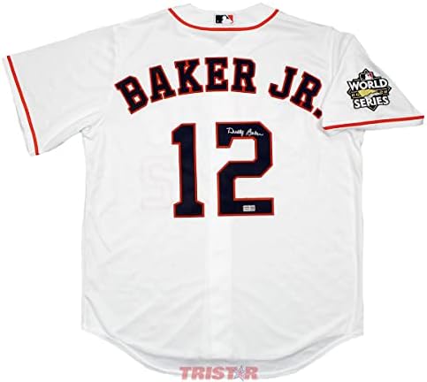 Poros Baker Dedikált Houston Astros Jersey 2022 Világ Sorozat Patch - Dedikált MLB Mezek