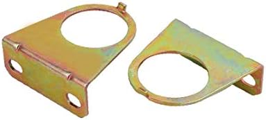 X-mosás ragályos aranyozott bronz Bronz Hang 2db a Kompresszor nyomásmérő(Tono a bronzo con staffa montata 2db per manometro