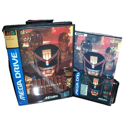 Aditi Dredd Bíró Japán Fedél Mezőbe, majd Kézikönyv MD MegaDrive Genesis videojáték-Konzol 16 bit MD Kártya (USA EU