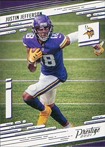 2021 Panini Prestige 157 Justin Jefferson Minnesota Vikings NFL Labdarúgó-Trading Card