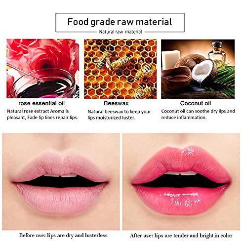 Rúzs Rose Szájfény Lényeg Lip Care Tápláló Lip Cream Smink Árnyalat 8 Szín Választás A Kozmetikumok (05 Tej, Tea, Szín)