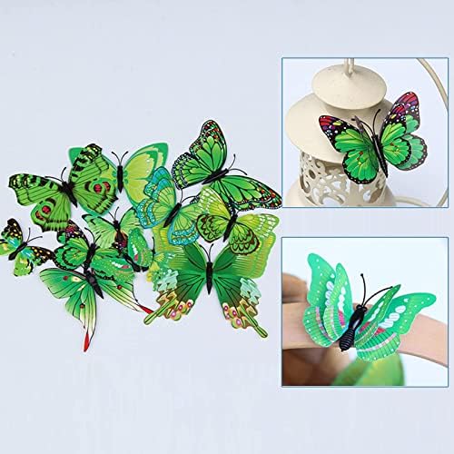 24PCS 3D Pillangó Fali Matricák Cserélhető Pillangó Dekoráció, a Lányok Matricák Gyerekek Hálószoba, Szoba Dekoráció