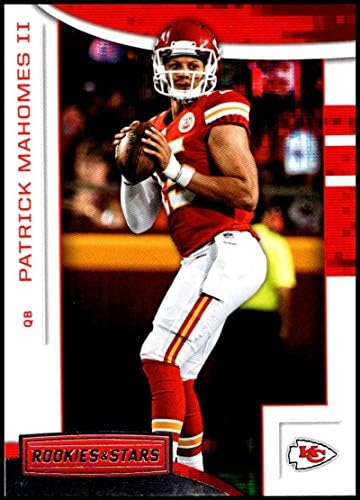 A 2018-as Újoncok, a Csillagok Foci 41 Patrick Mahomes II. Kansas City Chiefs Hivatalos NFL Trading Card által Termelt