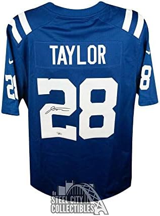 Jonathan Taylor Dedikált Indianapolis Colts Nike Football Mez - Fanatikusok - Dedikált NFL Mezeket
