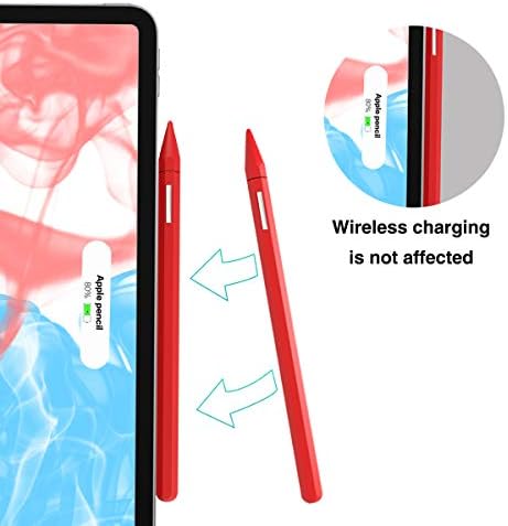 Eartonx Ultra Vékony, Rugalmas Szilikon Hüvely Jogosultja Fogást Nib Fedezze Tartozékok Készlet Kompatibilis Apple Ceruza
