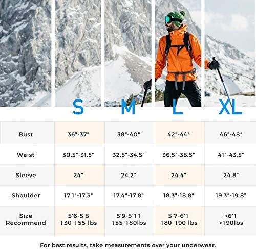 Skieer Férfi Hegy Vízálló Sí Kabát Téli Eső Kabát, Meleg Gyapjú Hóval