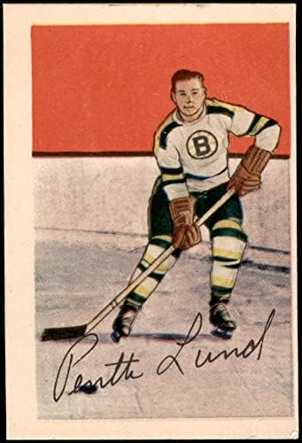 1952 Parkhurst 83 Pentti Lund Boston Bruins (Hoki-Kártya) VG Bruins