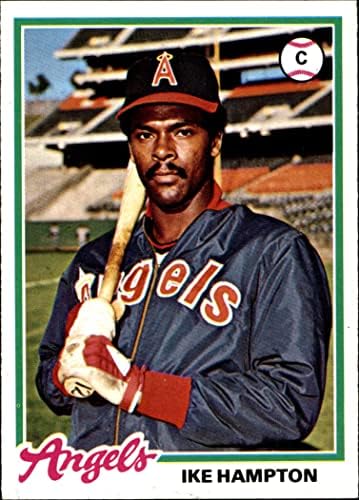 1978 Topps 503 Ike Hampton Los Angeles Angels (Baseball Kártya) NM+ Angyalok
