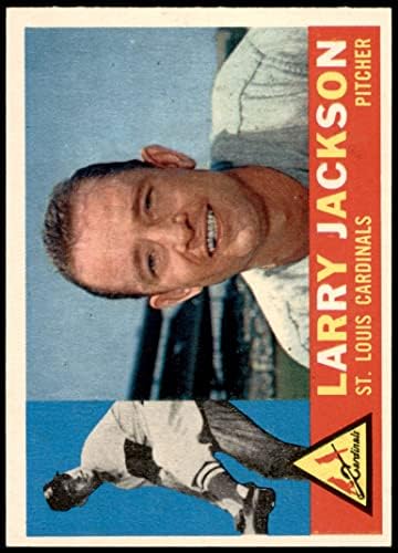 1960 Topps 492 Larry Jackson St. Louis Cardinals (Baseball Kártya) EX/MT Bíborosok