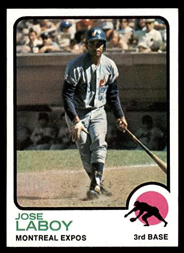 1973 Topps 642 Jose Laboy Montreal Kiállítások (Baseball Kártya) NM/MT Kiállítások