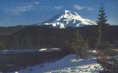 Mt Hood, Oregon Képeslap