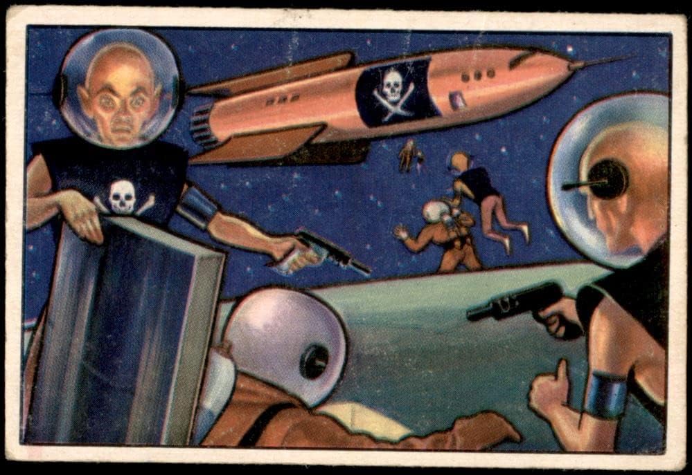 1951 Bowman 67 Elfogták a Space Pirates (Kártya) VG