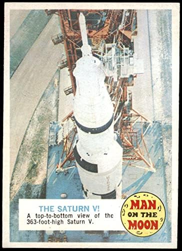 1969 Topps 39 B A Saturn V (Kártya) EX/MT