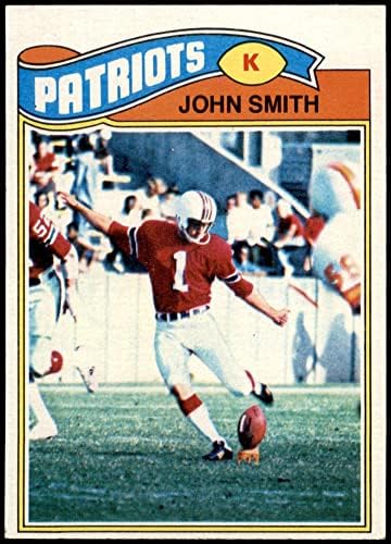1977 Topps 499 John Smith New England Patriots (Foci Kártya) EX/MT Hazafiak Southampton