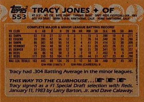 1988 Topps 553 Tracy Jones