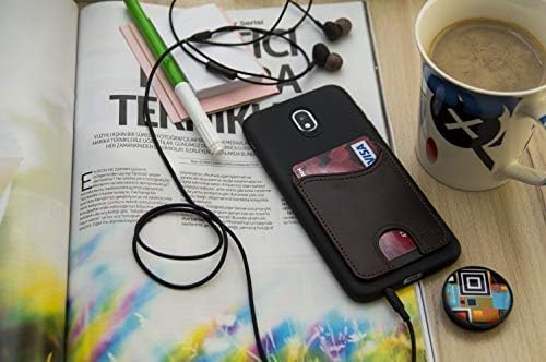 BOYD Valódi Bőrből készült, Telefon, Pénztárca Stick Kártya tartó iPhone, illetve Android Okostelefonok