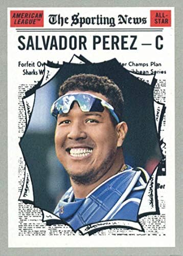 2019 Topps Örökség 351 Salvador Perez Kansas City Royals Baseball Kártya